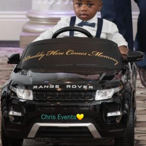 Daddy Here Comes Mommy Car (Range Rover)